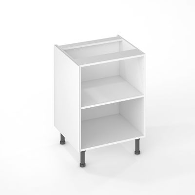 Joue de finition pour meuble bas de cuisine Ibiza blanche 70 x 57 cm OFITRES