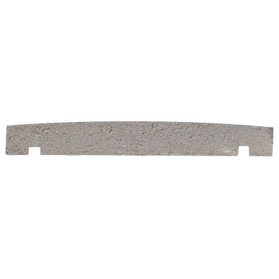 Couvre mur plat gris L.100 x l.30 x ép. 4 mm FABEMI