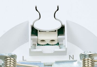 Spot LED encastrable ajustable grand diamètre extra-plat avec détecteur de mouvement crépusculaire - Universal ARIC