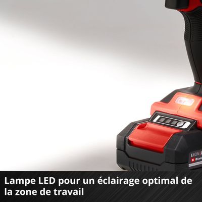 Perceuse visseuse à percussion sans fil 18 V sans batterie TE-CD 18/48 Li-i-Solo EINHELL