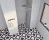 Porte de douche pivotante 90x185 cm profilé chrome verre transparent 4 mm Primera - OCEA