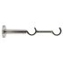Support ouvert double extensible en métal diam 28 mm Finition Chromé - MOBOIS