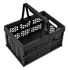 Caisse pliable 27 litres à deux poignées TACTIX