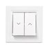 Interrupteur volet roulant 2 boutons blanc - Asfora SCHNEIDER ELECTRIC