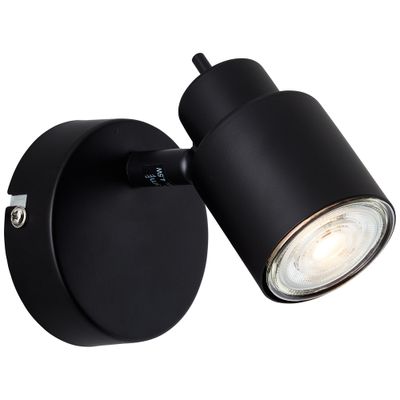 Spot ANDRES GU10 10W noir - BRILLIANT	