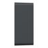 Boîte support pour montage en saillie 36mm anthracite - Ovalis SCHNEIDER ELECTRIC