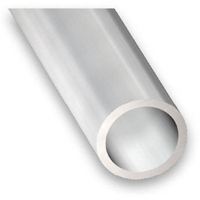 Tube rond aluminium anodisé incolore 6 x 1 mm 1 m CQFD