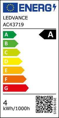 Ampoule LED Standard E27 Dépolie 3,8W=840 lumens Blanc chaud Classe A OSRAM