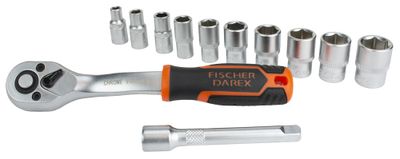 Coffret de douilles 1/4 & cliquet FISCHER DAREX