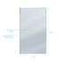 Paroi de douche à l'italienne 120x200 cm profilé chrome verre fumé 8 mm Parma - AURLANE