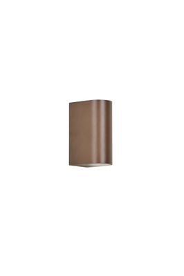 Applique extérieur 2 lumière GU10  William rouille IP44 2x35W - COREP