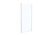 Côté fixe pour porte de douche Tahiti profilés blanc mat 100 x 200 cm OCEA