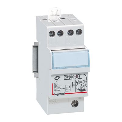 Parafoudre monophasé autoprotégé - LEGRAND