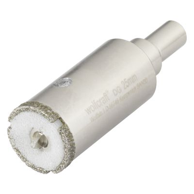 Scie trépan diamant diamètre 25 mm WOLFCRAFT