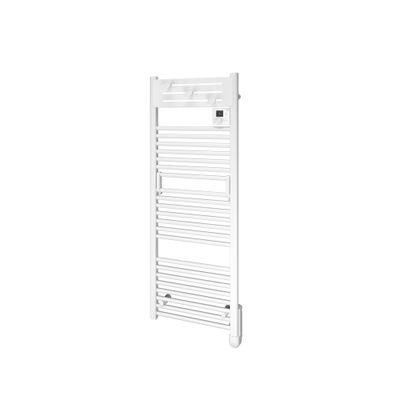 Sèche-serviettes à inertie fluide connecté ACTIBAIN 500W blanc - NOIROT