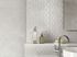 Faïence blanche murale intérieur effet marbre perle ETERNAL ép 9 mm 30 x 60 cm rectifié 1,26 pqt/m² BALDOCER