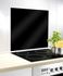 Fond de hotte verre trempé noir L 600 x H 700 mm WENKO