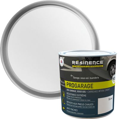 Peinture sol PROGARAGE blanc 300 ml - RESINENCE