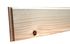 Plinthe en sapin petits noeuds 1 bord arrondi 12 x 66 x 1980 mm