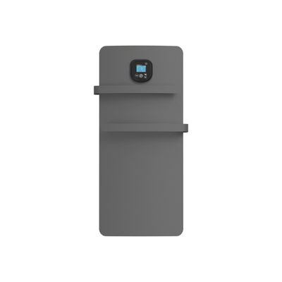 Sèche-serviettes soufflant ANURI rayonnant gris 500W + 700W - NOIROT
