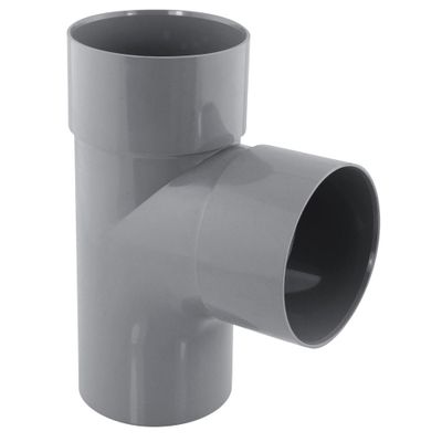Culotte PVC évacuation 87° mâle/femelle Ø80 - FITT