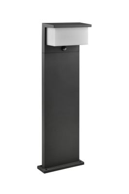 Potelet extérieur LED 80 cm détecteur de mouvements Nestos anthracite IP54 1300 lumens blanc chaud - TRIO