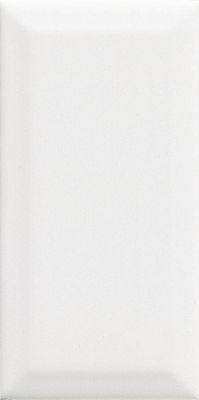 Faïence blanche murale intérieur METRO ép 7,4 mm 7,5 x 15 cm paquet de 0,68 m² CERAM INDUSTRIE