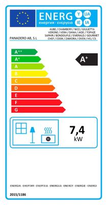Poêle à bois 7,1 kW Zamora PANADERO Livraison à domicile incluse