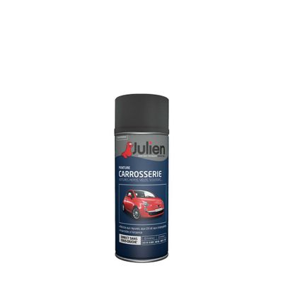 Bombe de peinture carroserie Gris Titane Métal 400 mL - JULIEN