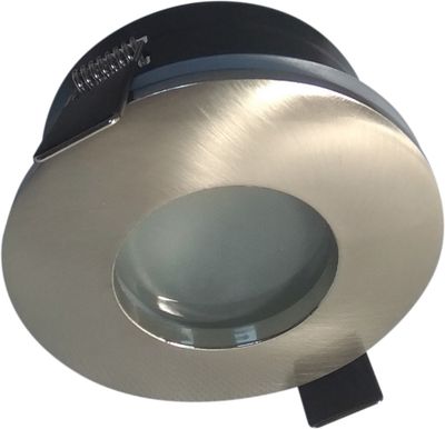 Spot LED encastrable salle de bain GU5.3 IP65 12V Acier - Amber ARLUX