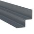 Profilé d'angle rentrant alu bardage Hardie Plank gris - longueur 3000 mm - JAMES HARDIE