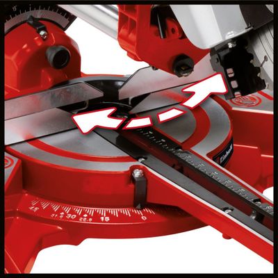 Scie à onglet radiale double inclinaison 1 500 W TC-SM 2131/1 Dual - EINHELL