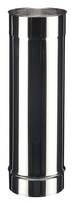 Conduit de raccordement en inox soudé 50 cm diamètre 130 mm POUJOULAT
