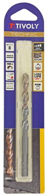 Foret à béton Technic diamètre 8mm TIVOLY