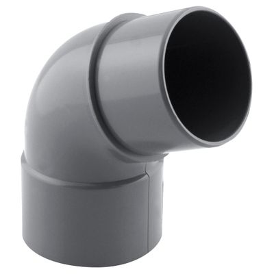 Coude PVC évacuation 67° mâle/femelle Ø50 - FITT