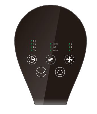 Ventilateur colonne digital 91 cm 55 W - DOMAIR