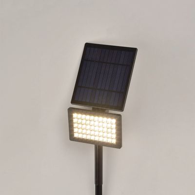 Spot à piquer extérieur solaire LED Solar noir IP44 500 lumens blanc chaud  - COREP