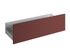 Façade tiroir pour meuble de cuisine Lotus almagre mat 35 x 120 cm OFITRES
