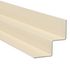 Profilé d'angle rentrant alu bardage Hardie Plank sable - longueur 3000 mm - JAMES HARDIE