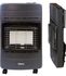 Poêle à gaz infrarouge pliable 4,2kW GH142RV G1/2 sans détendeur noir - QLIMA