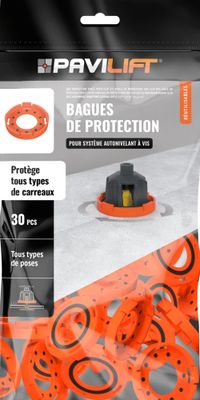 Bagues de protection clipsables anti-abrasion lot de 30 PAVILIFT