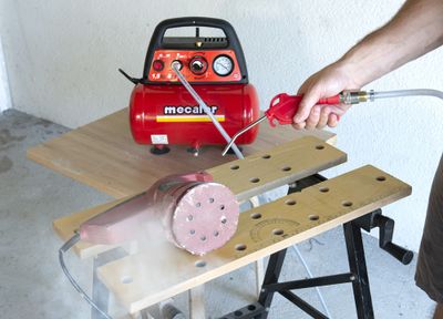 Compresseur à air 6 L 1,5 HP New Vento T/S - MECAFER
