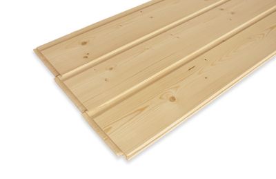 Lame bardage extérieur sapin choix A/B élégie - 18 x 135 x 2450 mm - HENRY TIMBER