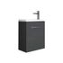 Lave-mains de salle de bains Lena 50 x 40 x 22 cm MDF gris