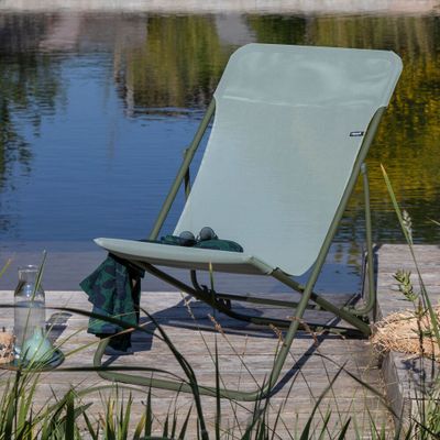 Transat de jardin pliant multi-positions vert MAXI TRANSAT - LAFUMA