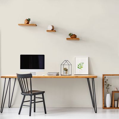 Peinture murs, boiseries et radiateurs blanc cassé velours 0,5 L - RIPOLIN