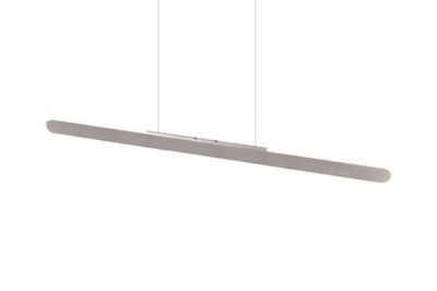Suspension LED Helios aluminium brossé 3300 lumens blanc variable CCT - TRIO