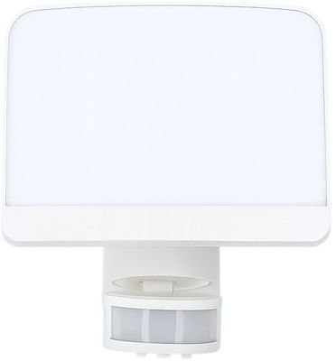 Projecteur extérieur solaire LED détecteur de mouvements + crépusculaire Flood 2 blanc IP44 1000 lumens blanc neutre - ARLUX