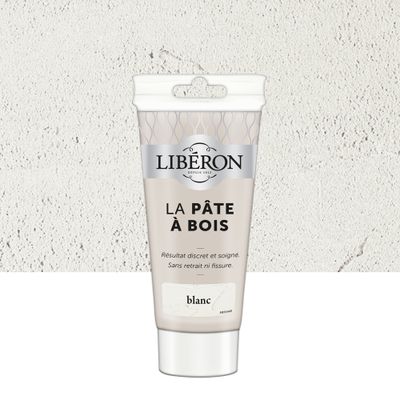 Pâte à bois blanc tube 150 g - LIBERON