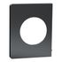 Plaque de finition latérale 1 poste Odace 2025 Architecte perle noire - SCHNEIDER ELECTRIC